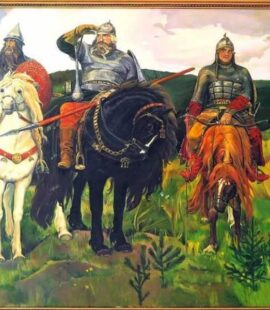 старинные картины русских художников